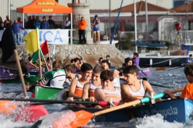300 deportistas en la Copa Galicia Ence de Bateles (Foto Pedro Seoane)