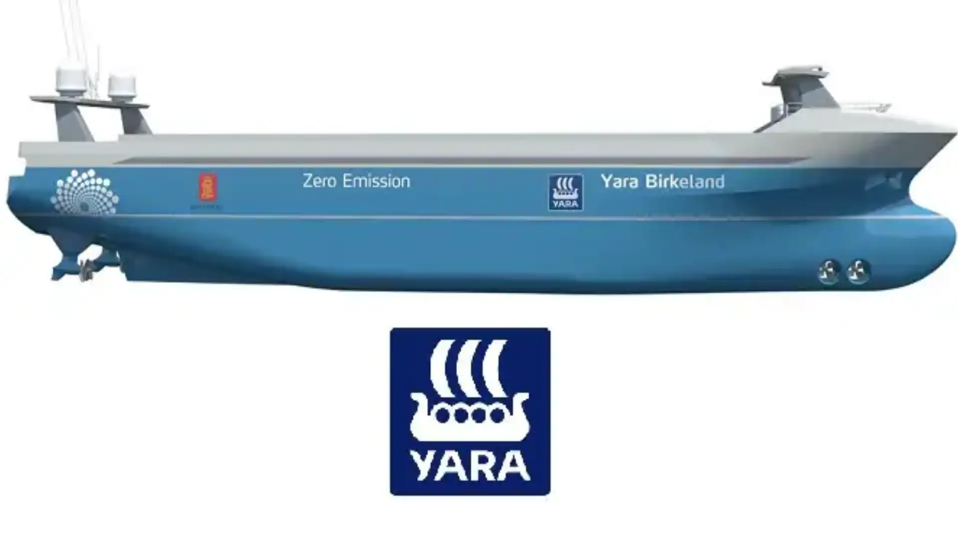 Le bateau autonome du futur "Yara Birkeland" se réalisera l'année prochaine