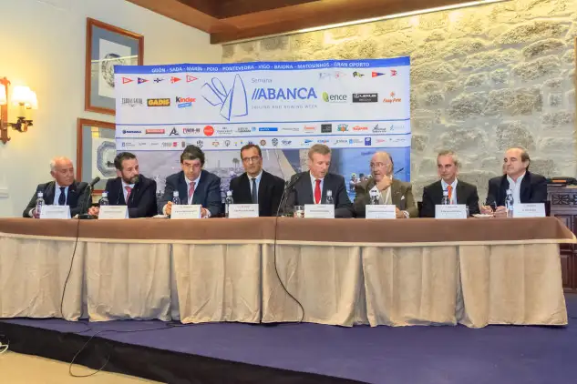 Alfonso Rueda, vicepresidente de la Xunta, clausuró Ibernáutica (Foto Pedro Seoane)
