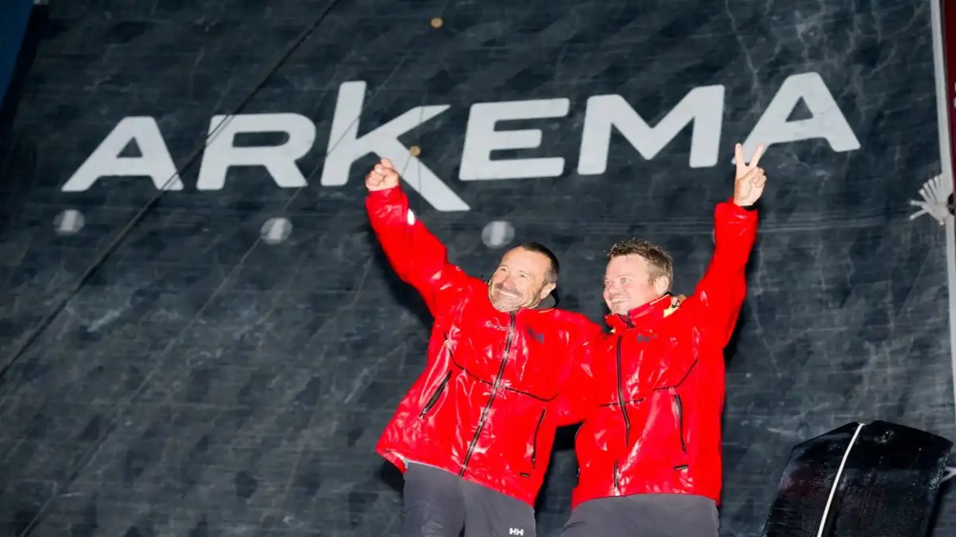 Alex Pella vince e batte il record del Transat Jacques Vabre in Multi 50