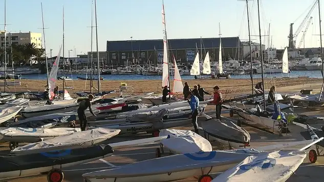 Todo está preparado en Palamós para el estreno de la 42 Christmas Race.