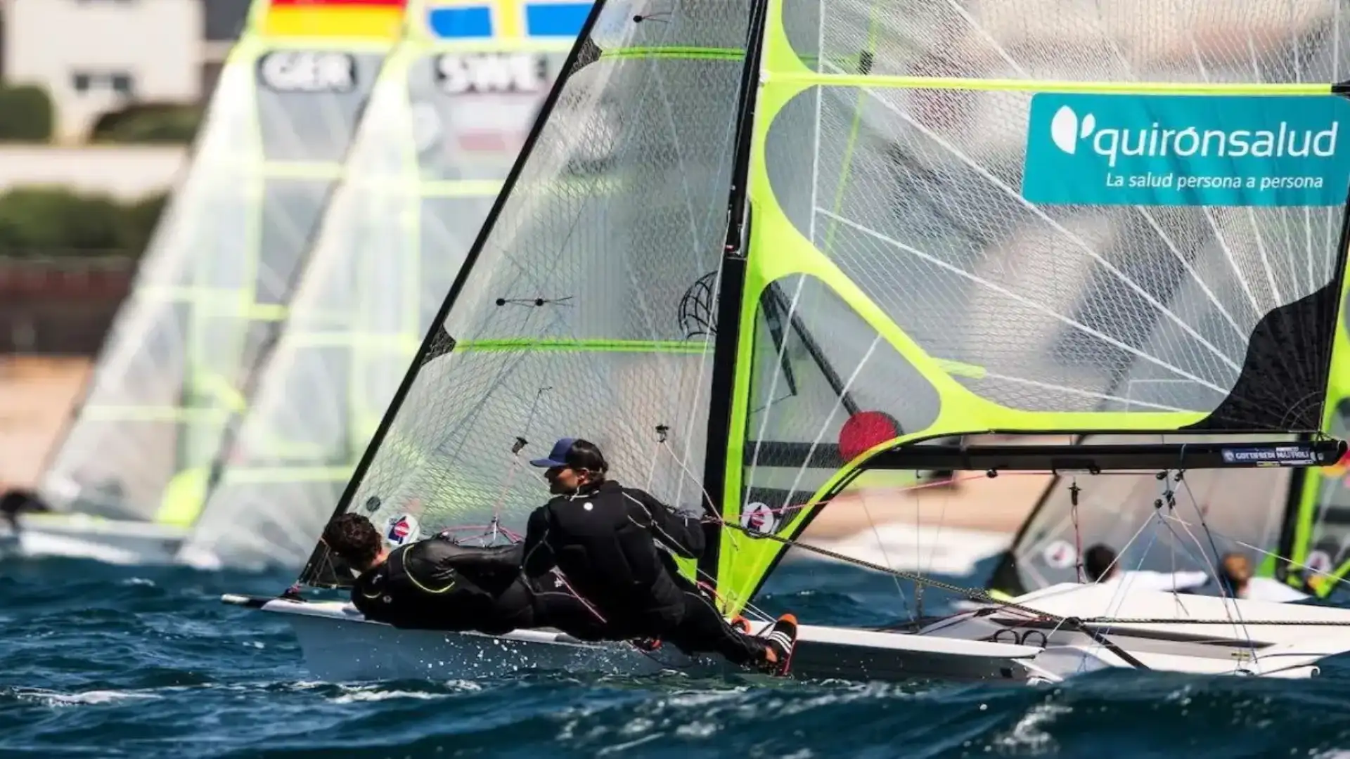 Button e Marra vincono nel Midwinter Regata di 49er a Miami (Stati Uniti)