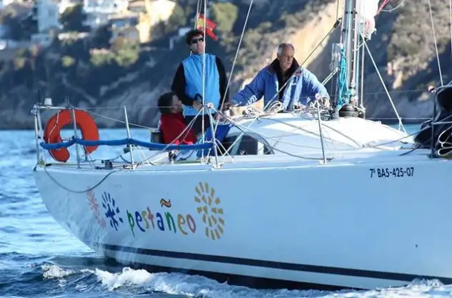 El valenciano Pestañeo se hace con la 300 Millas A3 Moraira Trofeo Grefusa El Ziving Badia fue el primero en tiempo real en arribar al náutico Moraira invirtiendo 64 horas 54 minutos y 3 segundos en completar el recorrido El podio en la general ORC queda cerrado con Grop III y Pajuelín XIII Benidorm (Foto Pep Portas)