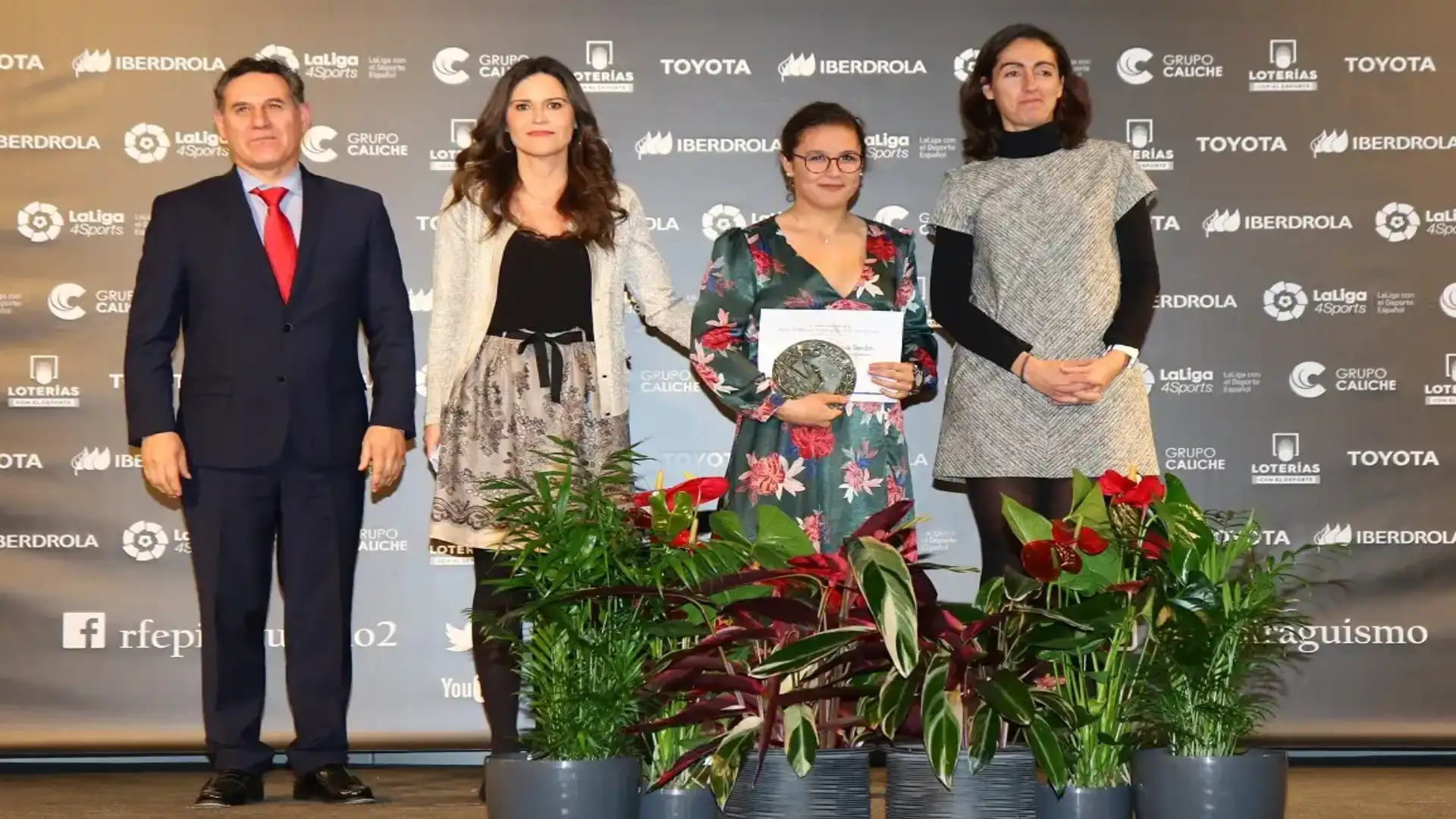 Marcus Cooper e Adriana Paniagua premiati nel Gala annuale del Piragüismo