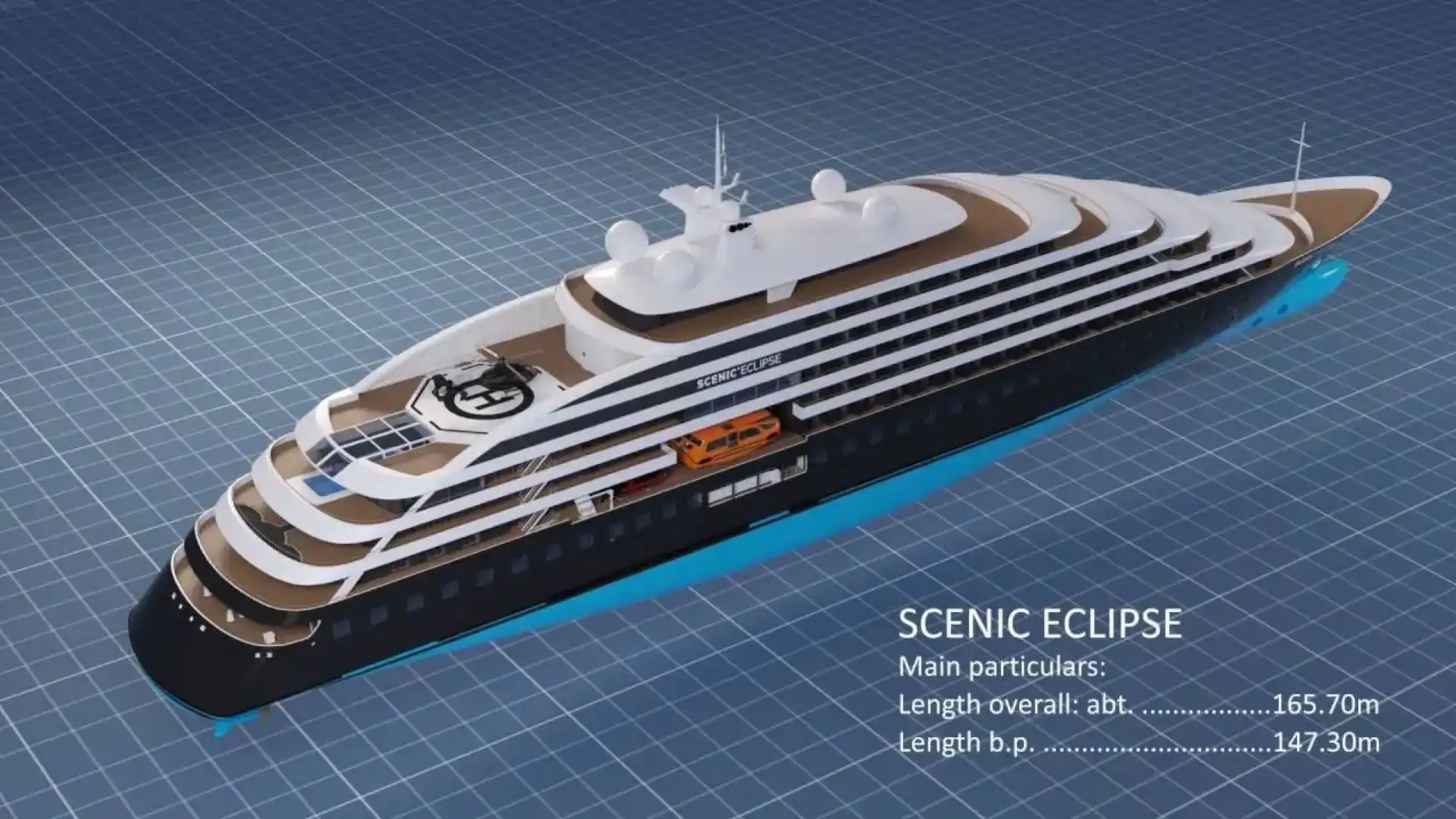 L'azienda con sede a Getxo Oliver Design nel megaprogetto "Scenic Eclipse"
