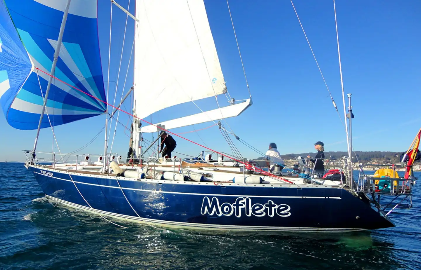 Una leyenda de la vela de crucero gallega