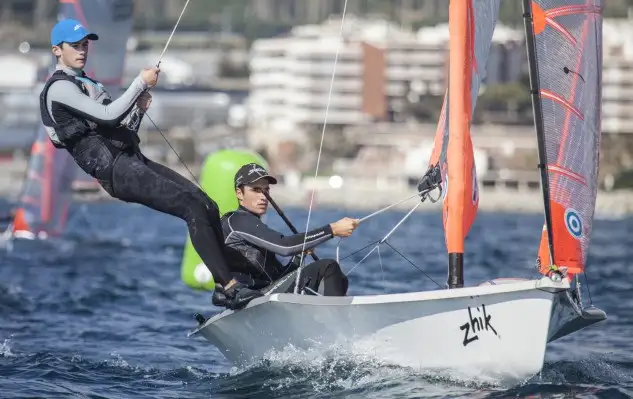 Buena edición de la cita de El Balís, para 29er y 420 (Foto Laura Carrau)