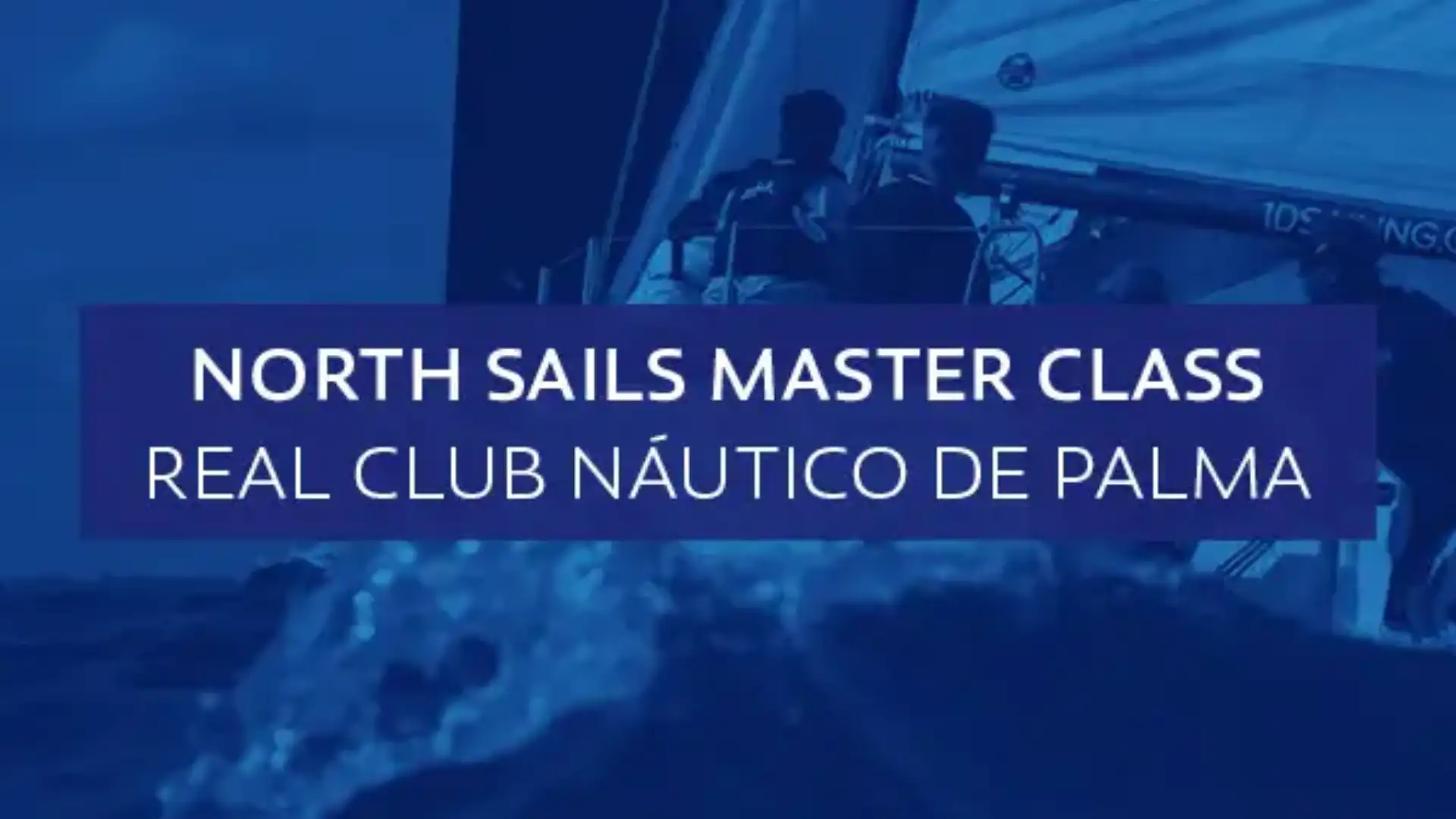 Martínez Doreeste e Marc Patiño che hanno impartito la Master Class North Sails de Palma