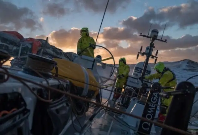 Imagen enviada por el "Team Brunel" a las 05.24 UTC