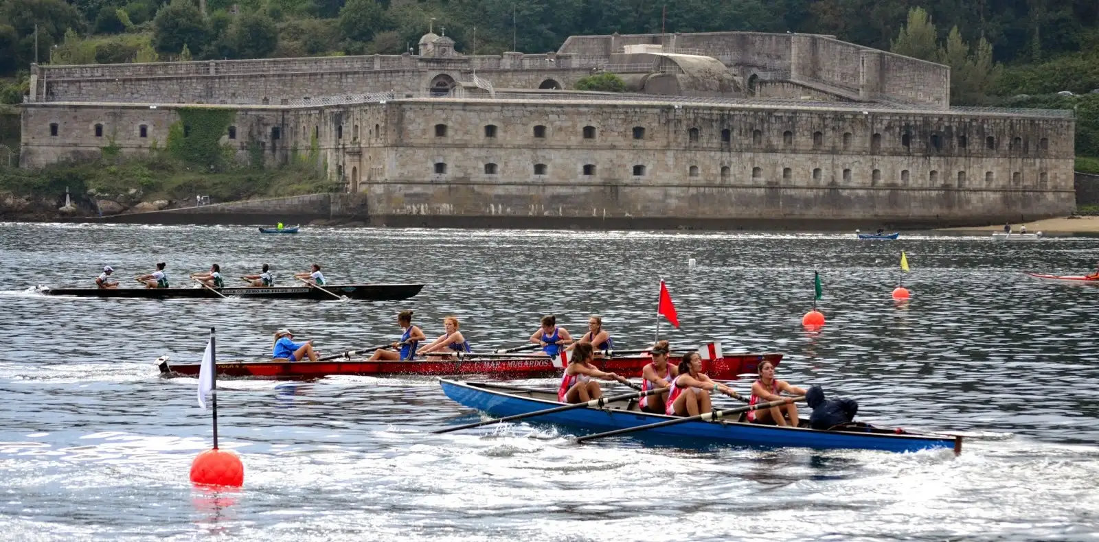 Las yolas volverán a tener su Campeonato de España en aguas gallegas, en Marín (Pontevedra) (Foto Tecnología Marítima)