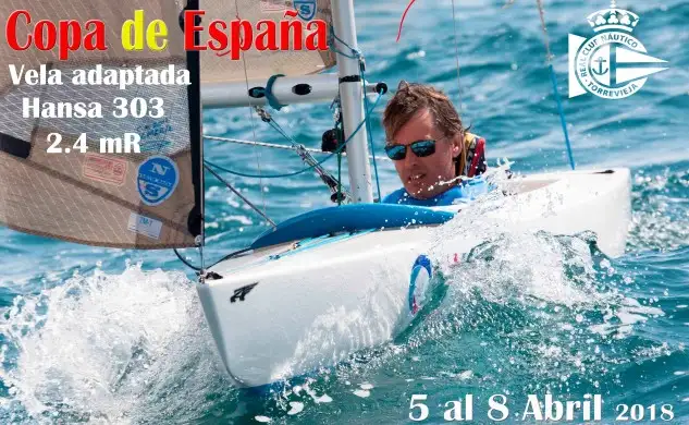 Las mejores tripulaciones de ambas clases de vela adaptada disputarán entre los días 5 al 8 de abril la Copa de España en el Real Club Náutico de Torrevieja