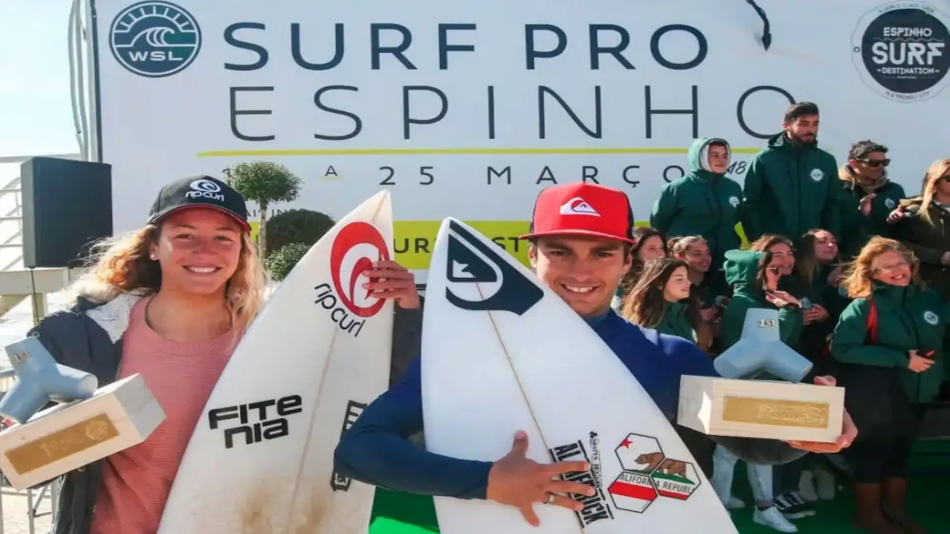 La Canaria Melania Suárez in Portogallo vince Junior Pro Espinho de Surfing