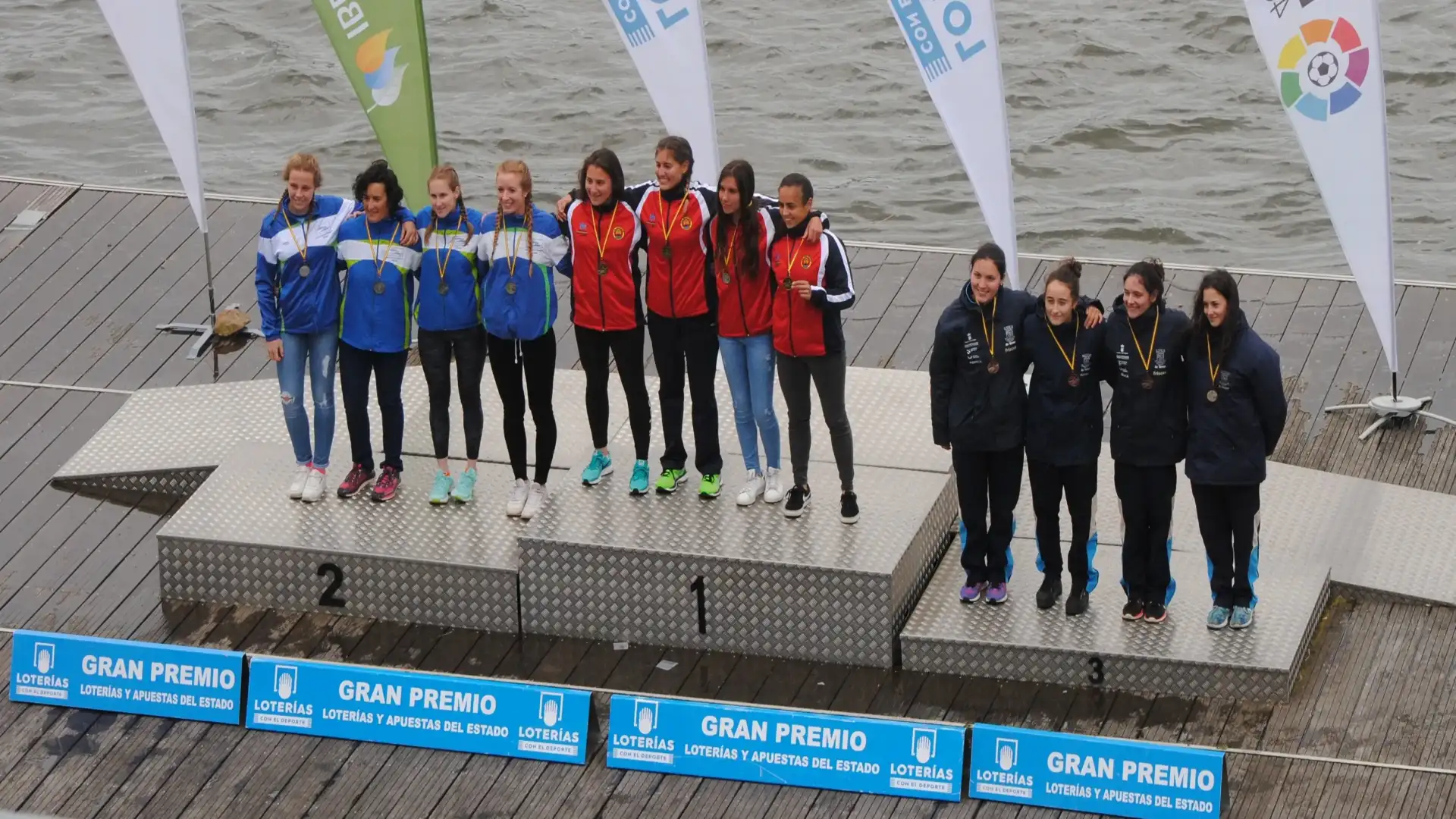 Piragüismo Aranjuez, Nautico de Sevilla e Tudense podio in Trasonas