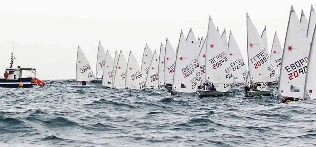 Al fin hubo regata válida en Calella y ya tenemos líderes... mañana domingo la jornada decisiva