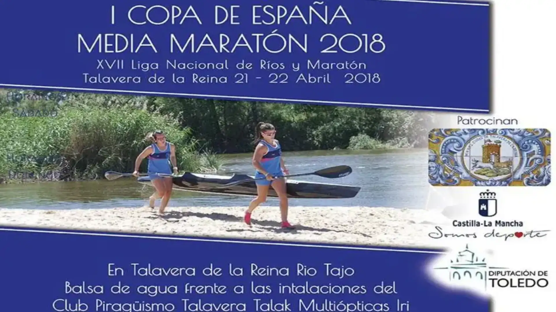 Per Piragüismo Aranjuez a Talavera de la Reina la Maratona dei Media