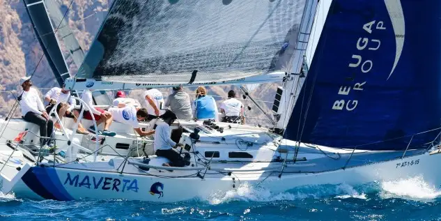 La primera de las tres regatas previstas tendrá lugar este fin de semana, en el Náutico de Torrevieja en el que se dan cita cerca de medio centenar de barcos... el Náutico de Calpe acogerá la siguiente prueba en los días 19 y 20, cerrando el ciclo el Real club Náutico de Valencia los días 9 y 10 de junio (Foto Pep Portas)