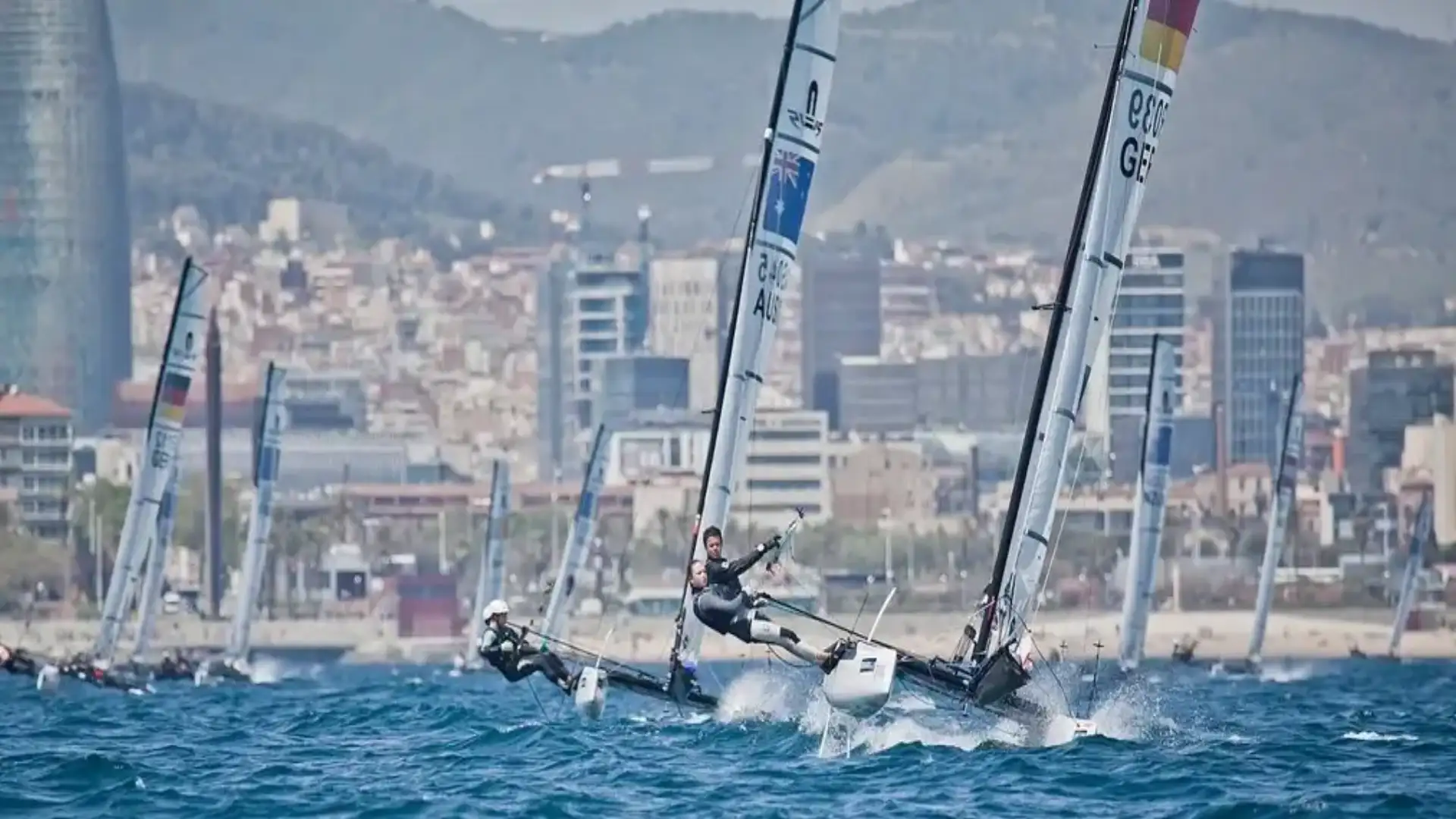Santaccreu- Surrock di Tenerife il miglior equipaggio spagnolo della Nacra15 World Cup