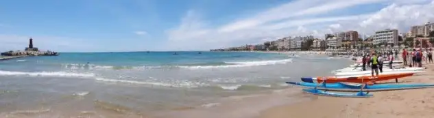 Arranca en la bella localidad alicantina la Copa de España de Kayak de Mar