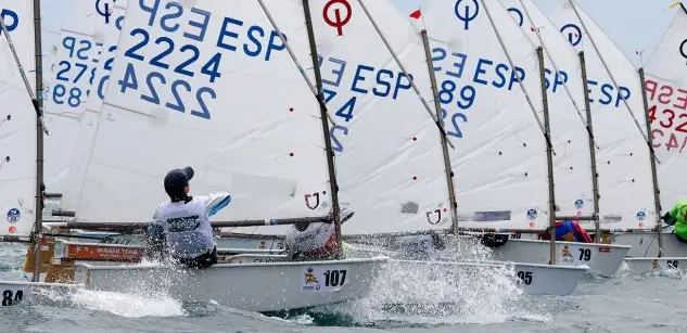 La segunda jornada en Málaga se cierra con cuatro pruebas gracias a las buenas condiciones de viento (Foto Pep Portas)