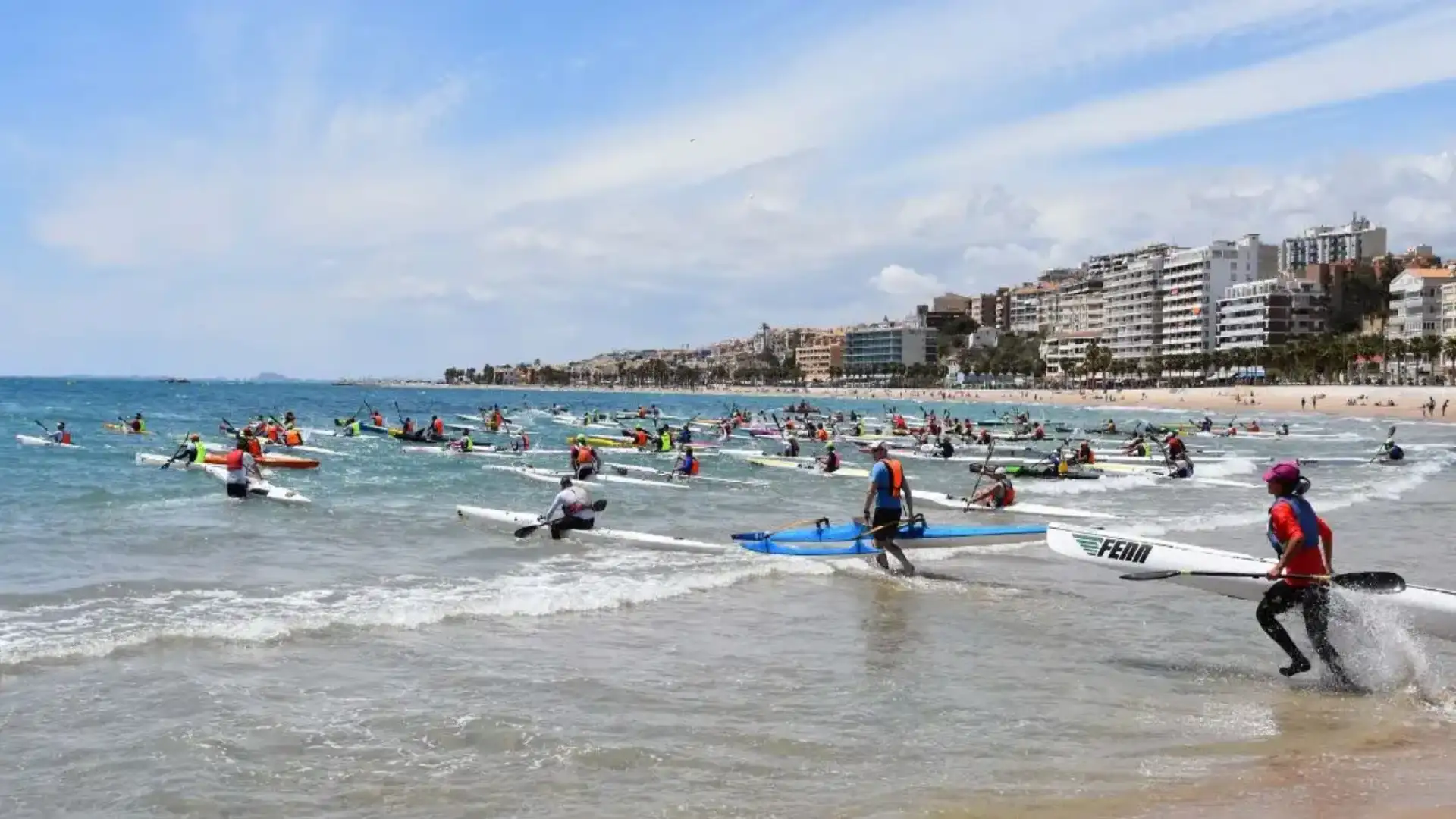 La Vila Joiosa, Algeciras y Castellón podio de la Copa de España de kayak de mar
