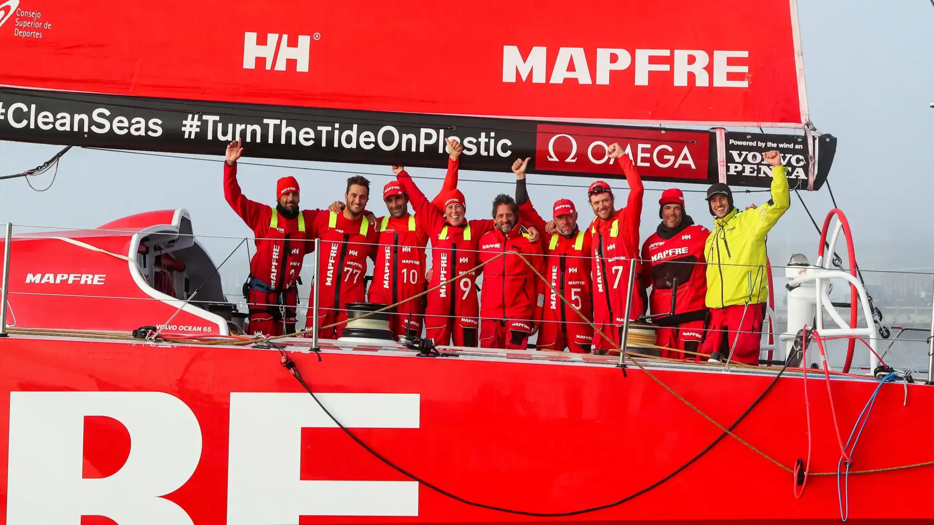 Sorpresa da un'altra galassia "Mapfre" che vince a Newport e guida la Volvo