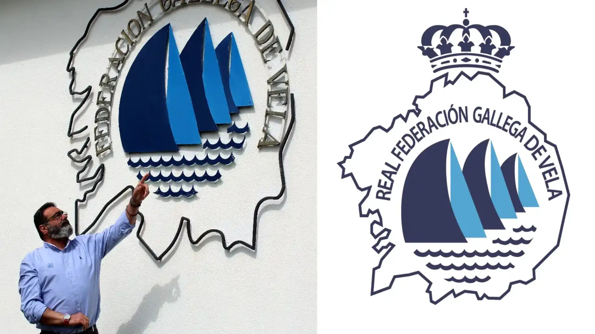 Galizia è diverso! Jaime Alfonsín informa la Federazione Galiziana di Vela che è già Real