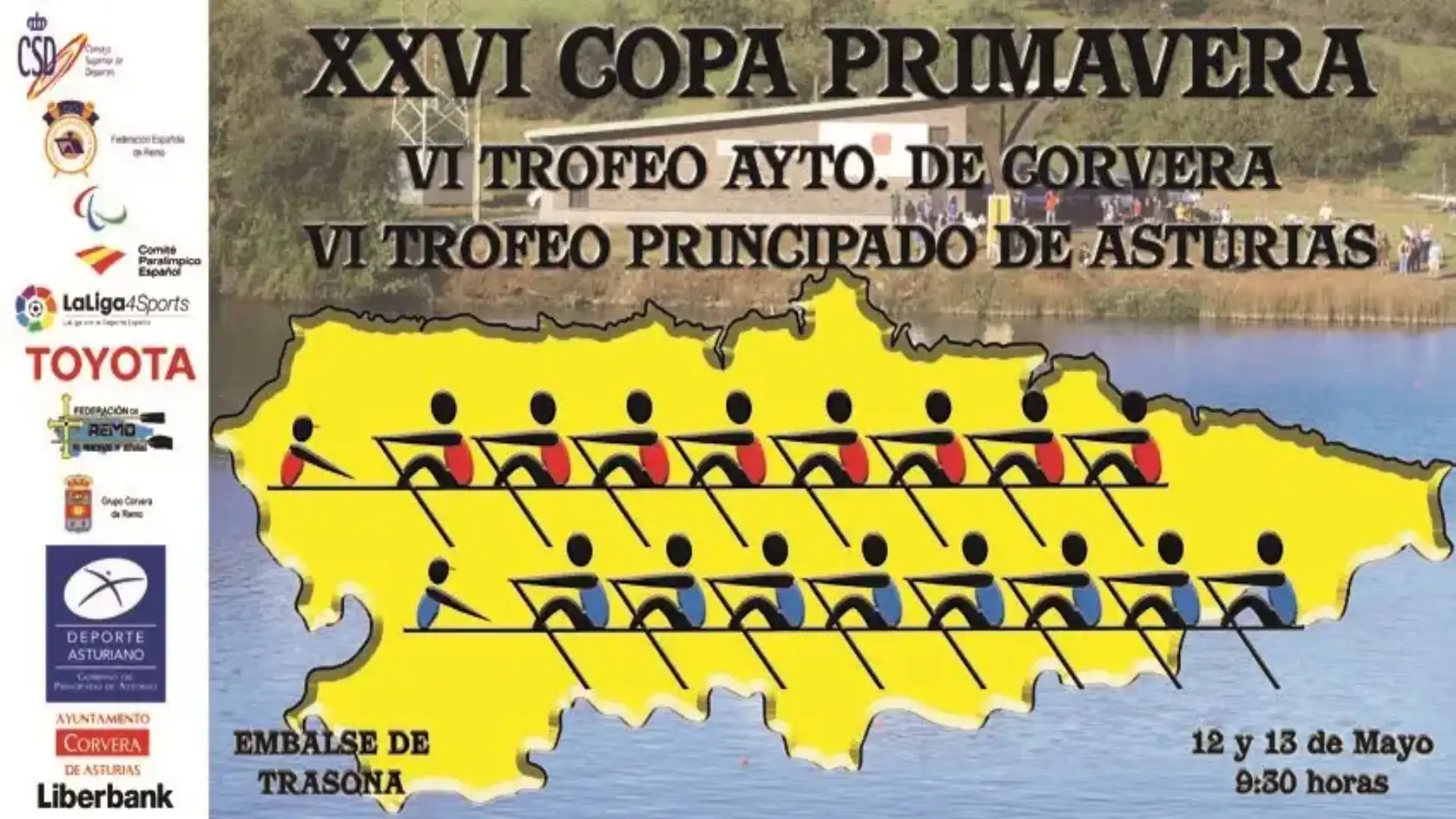La primavera olimpica Remo con 700 atleti si à ̈ tenuta sulla pista asturiana