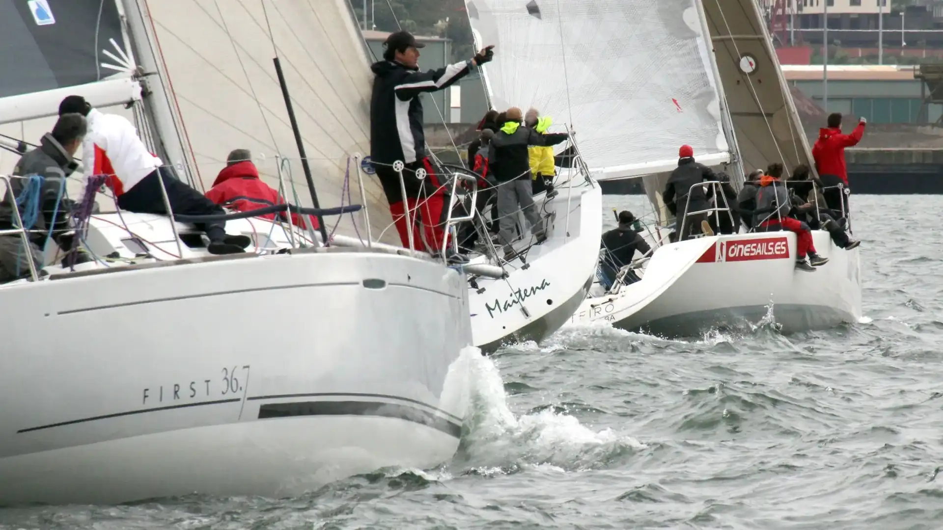 Spettacolare finale delle One Sails of Sailing a Getxo