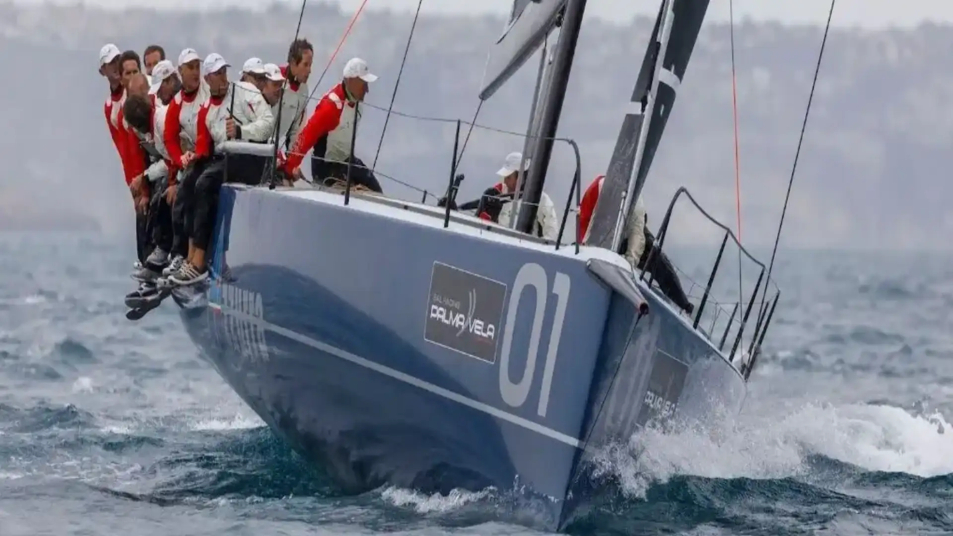 Il TP52 "Azzurra" è imposto nella Palma Vela Regata mostrando il suo potere