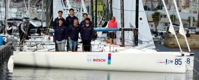 Alejandro Pérez Canal irá a la caña y contará con otros cuatro regatistas también de la clase 420 a fin de ganar experiencia en un gran evento que acoge la ría viguesa