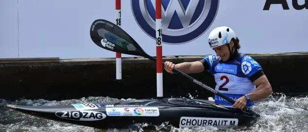 La campeona olímpica Maialen Chourraut se ha quedado hoy a las puertas del podio del Campeonato de Europa de Piragüismo 2018 en la especialidad de eslalon al terminar cuarta en K1 en su reaparición, tras un invierno en el que sufrió vértigos y fisura de dos costillas