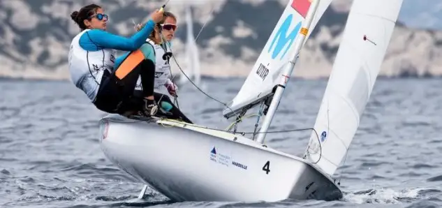 Mas y Cantero se aseguran la plata en la Copa del Mundo de vela... Xammar y Rodríguez son segundos en 470 masculino