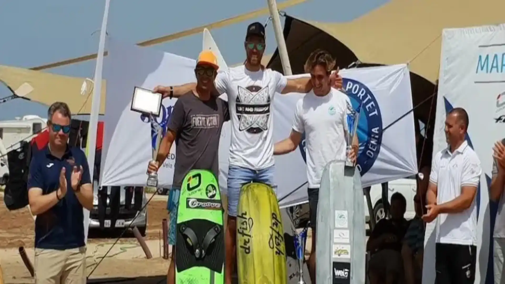 Alejandro Climent, campione spagnolo di Formula Kite 2018 a Denia