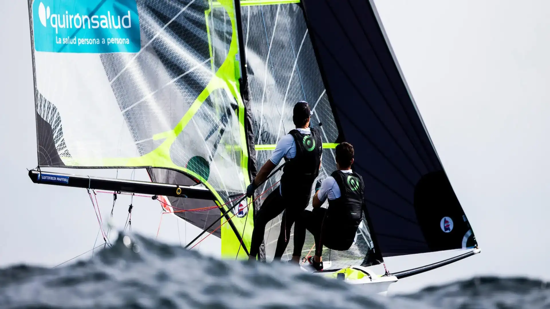 Botín-López Marra è fuori dalle medaglie a Kiel Week in 49er