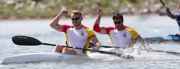 El Canal Olímpico de Cataluña en Castelldefels, la sede que acogió la pruebas de piragüismo en aguas tranquilas en los Juegos Olímpicos de 1992, es el escenario de la competición durante este fin de semana (Imagen RTVE)