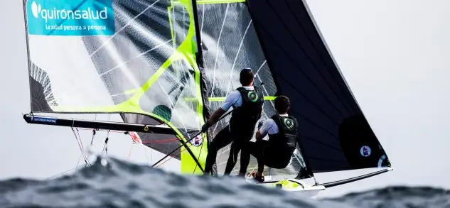 La regata estuvo dominada por los franceses Frei y Delpech, los polacos Przbytek-kolodzinki y por los daneses Warren-Jensen, que lograban la victoria final de la competición tras una excelente semana