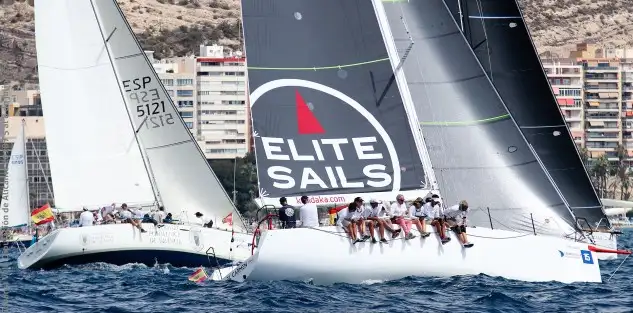 Mañana tercera y última jornada en la que están previstas dos pruebas barlovento-sotavento, con el top de salida a la primera de ellas establecido a las 11.30 horas (FotoPep Portas)