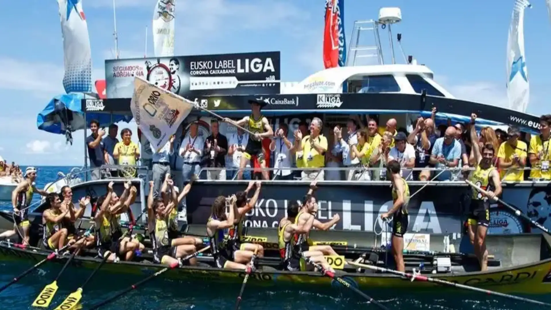 "Orio" vince la sua prima bandiera a casa e rompe la striscia di "Udaibai Avia"