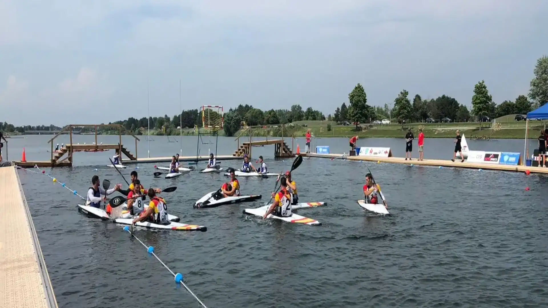 La Spagna raggiunge il bronzo in Canada alla Kayak Polo World Cup imponendo sulla Francia