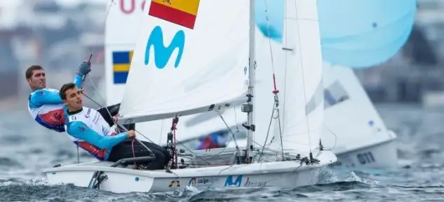 La falta de viento en aguas danesas ha impedido navegar a la mitad de la flota