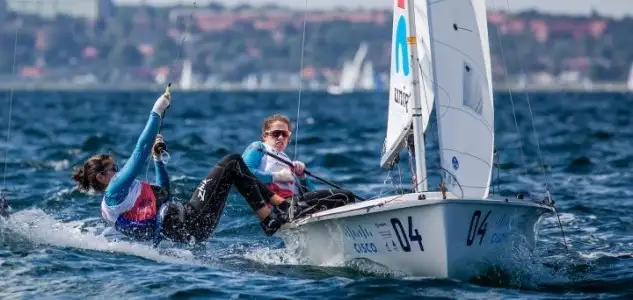 Las regatistas de 470 femenino disputarán la medal race de su clase el jueves 
