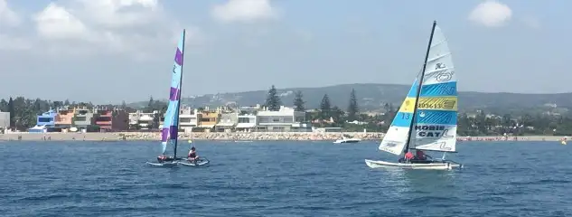 La previsión de mañana es de levante 12-14 nudos... la salida a la una de la tarde la flota de monotipos y cruceros ORC