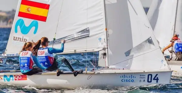 Silvia Mas y Patricia Cantero recogerán el próximo 1 de septiembre en el Monte Real Club de Yates (Baiona) el Premio Nacional de Vela Terras Gauda al Equipo Olímpico del Año