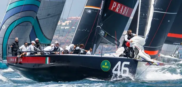 Los diez barcos que participan en la regata llegan a la cita en su máximo nivel de desarrollo. Provezza defiende título en Portals que cumple su cuarto año consecutivo como sede de la competición (Foto Martínez Studio)