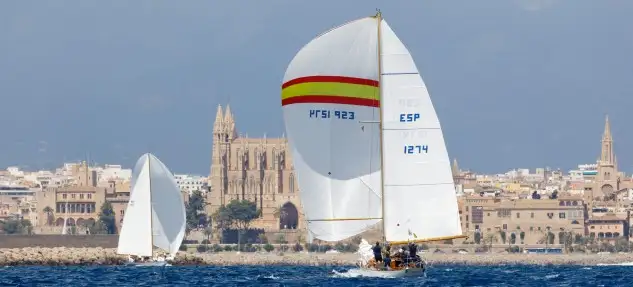 "Bárbara Trilling" se impuso con autoridad en la categoría de Clásicos... "Lady Anne" (FI15), "Kelpie" (Cangreja), Rowdy (Bermudiana) y "Orion" (RI Clásico) completan el cuadro de honor de la edición con más participantes de la historia (Foto Nico Martínez)
