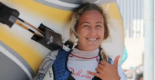 Trece españoles, compiten desde mañana en el Campeonato de Europa de RS:X... la competición absoluta y juvenil se disputará desde mañana, hasta el sábado (Foto de la FAV, de Pilar Lamadrid)