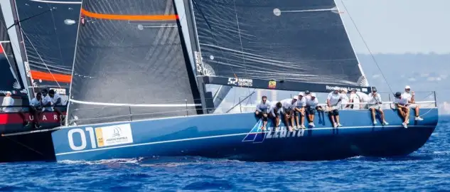 Platoon, Provezza y Azzurra ganan las tres primeras mangas en una fantástica jornada del Puerto Portals 52 Super Series