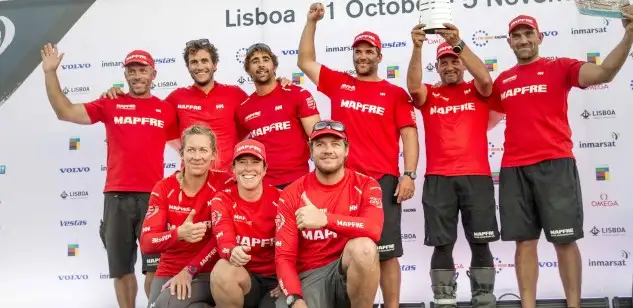 El Mapfre Team (Foto María Muiña)