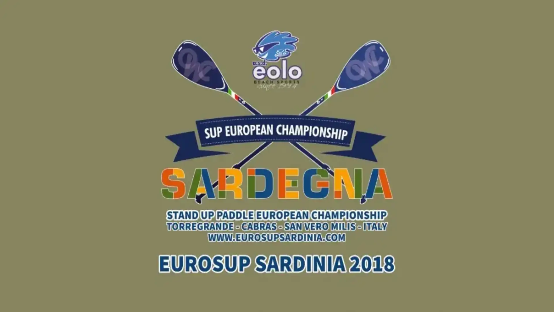 Il SUP Nazionale Team in Italia per partecipare alla "EuroSUP Sardinia 2018"