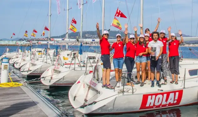 Seis tripulaciones con mucha calidad en la regata que patrocina la revista Hola (Foto Rosana Calvo)